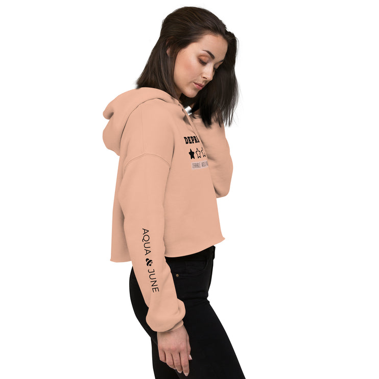 DEPRESSION - Terrible. Would not recommend. [ cropped hoodie ]