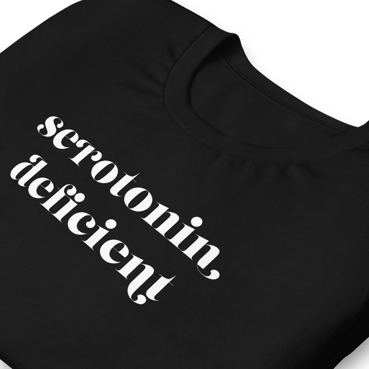 Serotonin Deficient + Aqua & June [ t-shirt ]
