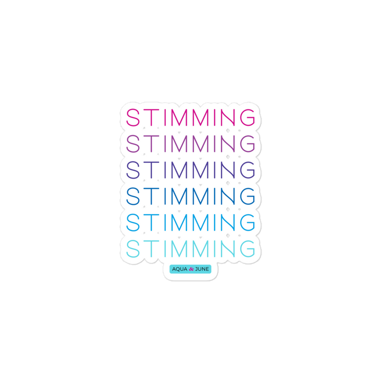 STIMMING rainbow [ sticker ]