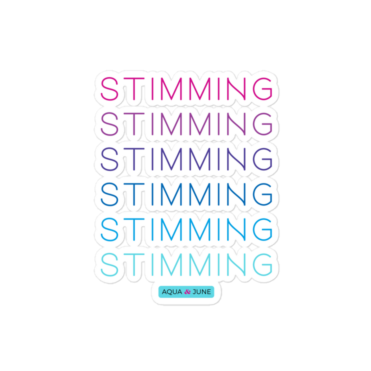 STIMMING rainbow [ sticker ]