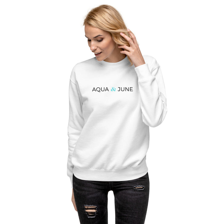 Aqua & June [ sweatshirt ]