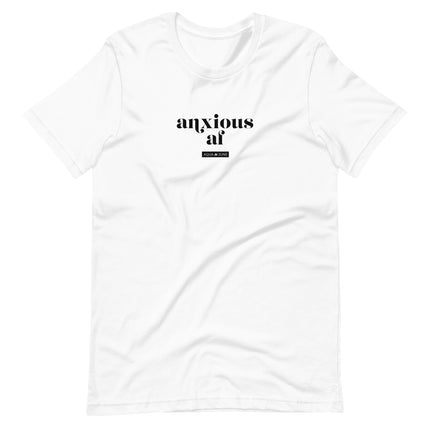 anxious af + Aqua & June [ t-shirt ]