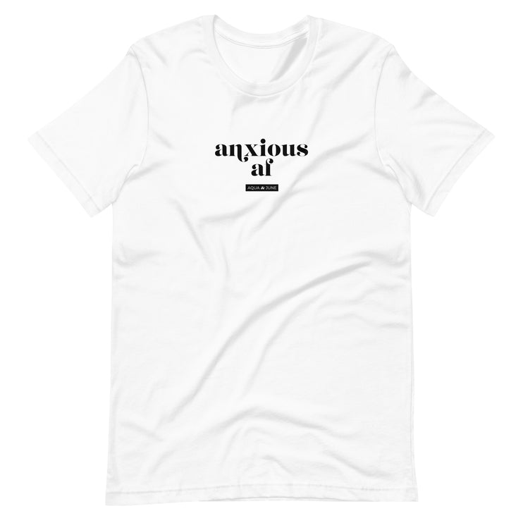 anxious af + Aqua & June [ t-shirt ]