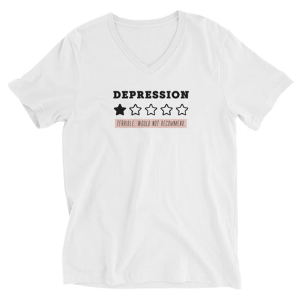 DEPRESSION - Terrible. Would not recommend. [ v-neck ]