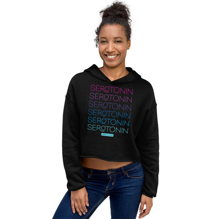 SEROTONIN rainbow [ cropped hoodie ]