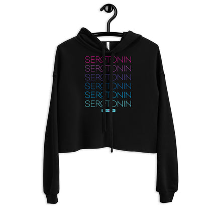 SEROTONIN rainbow [ cropped hoodie ]