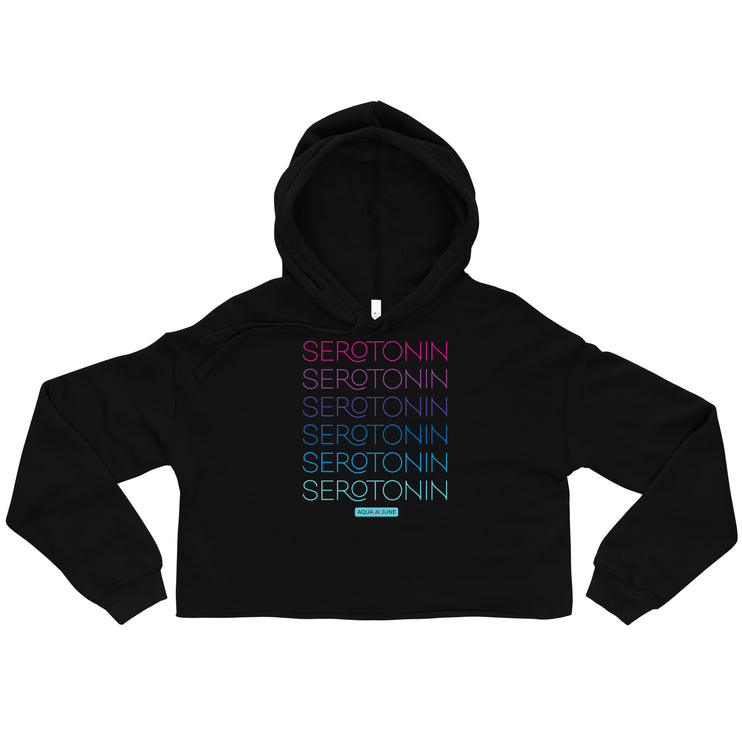 SEROTONIN rainbow [ cropped hoodie ]