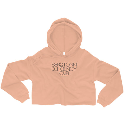 Serotonin Deficiency Club [ cropped hoodie ]