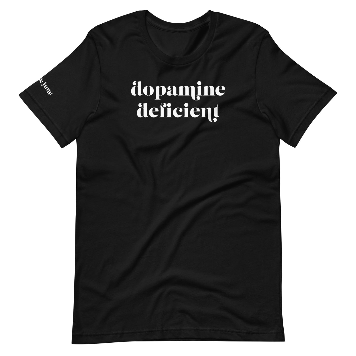 Dopamine Deficient + Aqua & June [ t-shirt ]