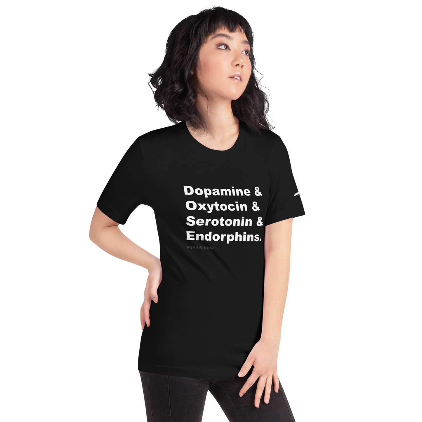 Dopamine & Oxytocin & Serotonin & Endorphins [ t-shirt ]